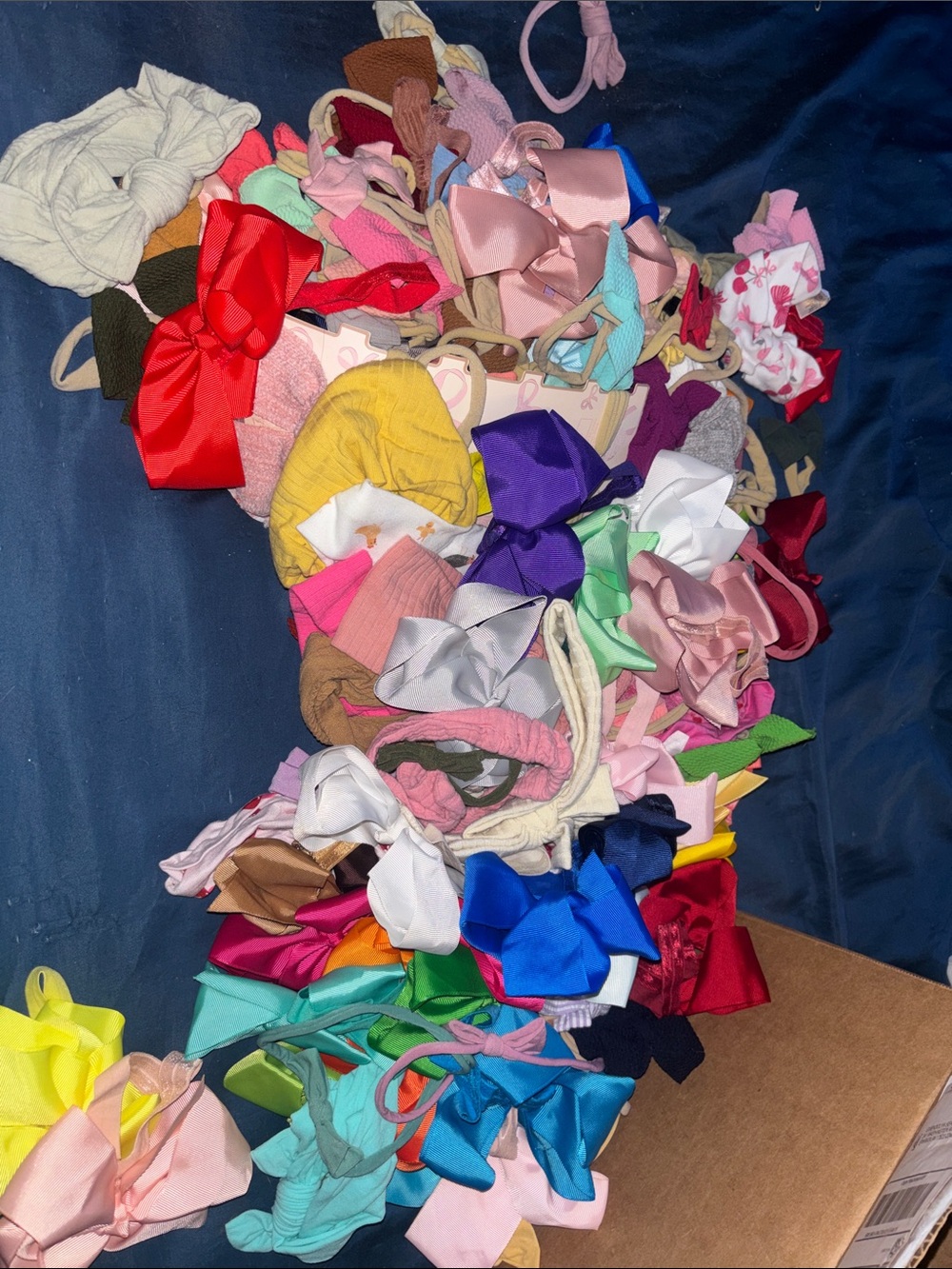200 plus Assorted Kids Hair Bows and Headbands - Multi-Color Pack